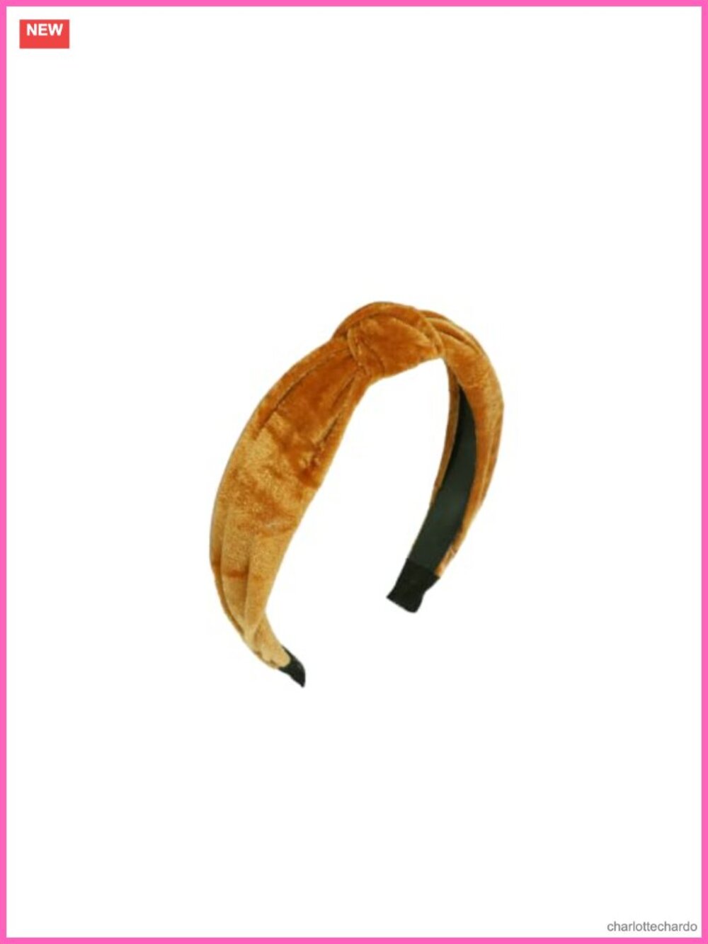 Velvet Knotted Headband One Size Fits Most Women's Hair Accessory